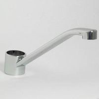 kitchen faucet spout, 8in. chrome