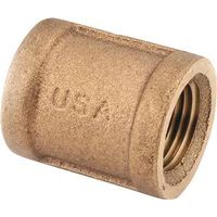 1 1/2in. ipt brass coupling    