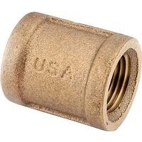 1 1/2in. ipt brass coupling    