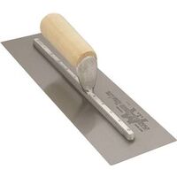concrete finish trowel, 18in. x 4in.