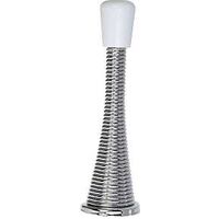Spring Door Stop, 2 13/16in. Chrome