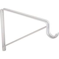 6500409-SHELF/CLOSET ROD SUPPORTS WHI