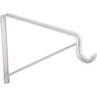 Shelf Closet Rod Supports, White