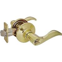 Entry Leverset, Polished Brass