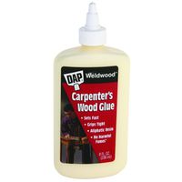 6504088 - 8OZ YELL CARPENTER WOOD GLUE