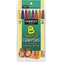 6505531 - TWIST-UP COLOR CRAYONS 8CT