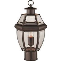 6507131-WEATHERED BRONZE POST LANTERN