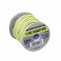 Yellow Primary Wire, 14 Gauge x 100