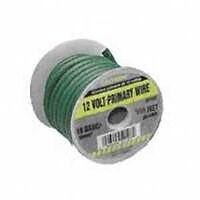 Primary Wire, 10 Gauge x 100 Green