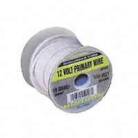 primary wire, 18 gauge x 100 white