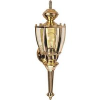 six sided motion lantern, polished brass