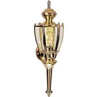 Six Sided Motion Lantern, Polished Brass
