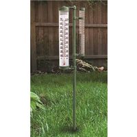 AcuRite 02345CASBA1 Swivel Rain Gauge and Thermometer