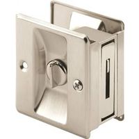 Prime-Line N 7239 Pocket Door Privacy Lock With Pull