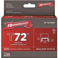 insulated staples, 11/32in. 300 pk
