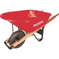 6 cu  poly wheelbarrow    
