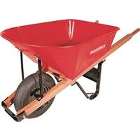 Steel Wheelbarrow, 6 Cu