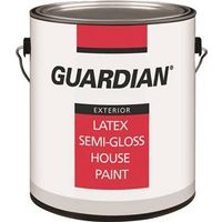 exterior latex house & trim paint, 5 gal semi-gloss tint base