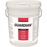 exterior latex house paint, 5 gal flat clear base