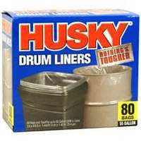 Husky Drum Liners, 55 Gal