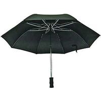 Compact Rain Umbrella, 21in. Black