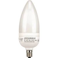 flame compact fluorescent soft white bulb, 4 watt