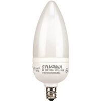 flame compact fluorescent soft white bulb, 4 watt
