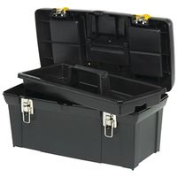 Stanley 2000 Tool Box With Tray 10.92 in W x 23.4 in D x 11.115 in H