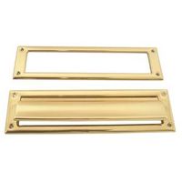 6535561 - 3.5X13 SOLID BRASS MAIL SLOT