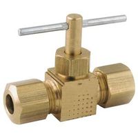 compression needle valve, 5/16in. x 5/16in. 
