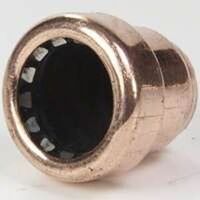 Qtite Push Connect Cap, 1/2in.