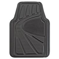 6564470-PREMIUM BLCK CAR FLOORMATS 4PC