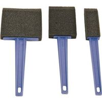 Foam Brush Set, 1in., 2in. & 3in.