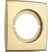 6567028 - 3-7/8 RECT TRIM PLATE BRT BRSS