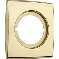 rectangular trim rosette, 3 7/8in.