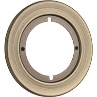 6567135 - ROUND TRIM ROSETTE ANTQ BRASS