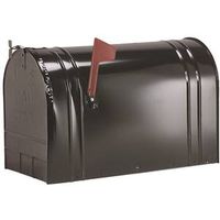6568323 - US#2 BLACK RURAL MAILBOX