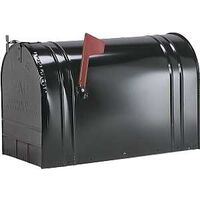 Black Us #2 Rural Mailbox   