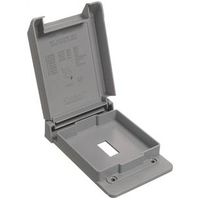 single gang weatherproof switch cover
