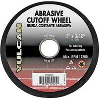 Abrasive Cut Off Wheel, 5" x 3/32"