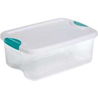 Storage Box with Latch, 15 Qt