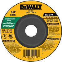 Dewalt DW4528 Type 27 Depressed Center Grinding Wheel