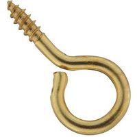 6582084 - 1-1/8IN SOLID BRASS EYE SCREW