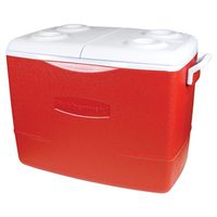 6586192 - RED FAMILY SIZE ICE CHEST 48QT