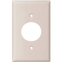 6591036 - 1G RECEPTACLE PLATE - WHITE