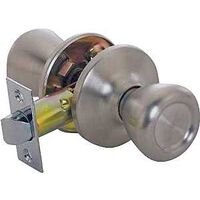 Tulip Passage Lockset, Satin Stainless Steel