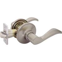 Reversible Passage Lever Set, Satin Nickel