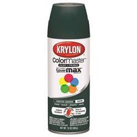 interior & exterior spray paint, 12 oz hunter green