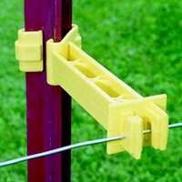 reversed t-post insulator   