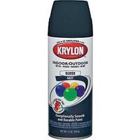 Krylon Gloss Spray Paint, Navy Blue 12 oz